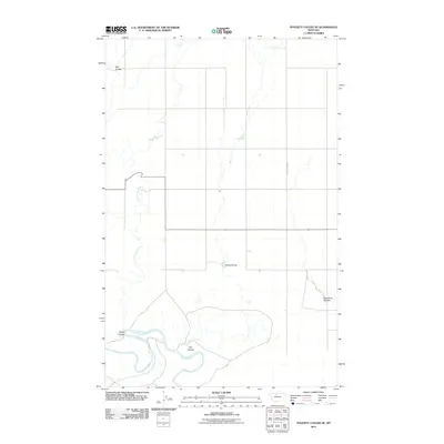 2011 Map of Poverty Coulee SE, 2011 Print