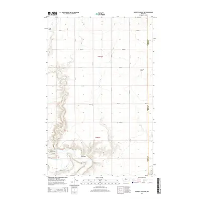2014 Map of Poverty Coulee SE, 2014 Print