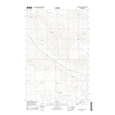 2014 Map of Poverty Flat East, 2014 Print