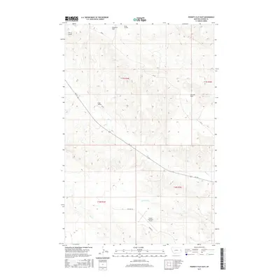 2017 Map of Poverty Flat East, 2017 Print
