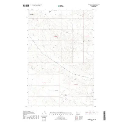 2020 Map of Poverty Flat East, 2020 Print