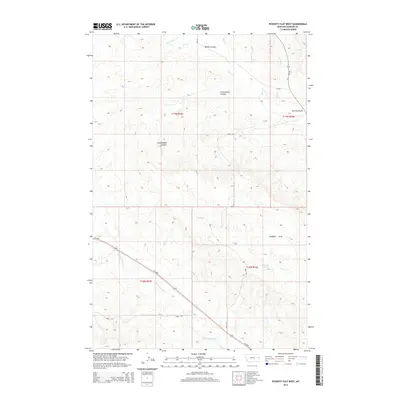 2014 Map of Poverty Flat West, 2014 Print