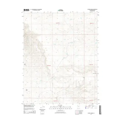 2014 Map of Poverty Spring, 2014 Print