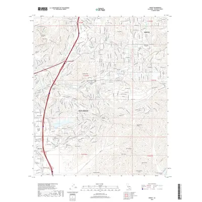 2018 Map of Poway, 2018 Print