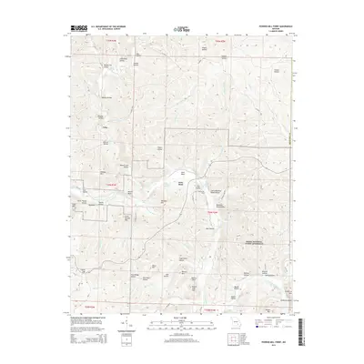 2015 Map of Powder Mill Ferry, 2015 Print