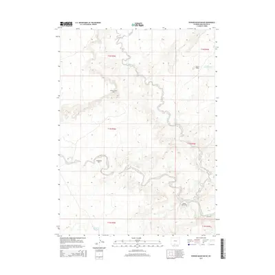 2015 Map of Powder Mountain NE, 2015 Print