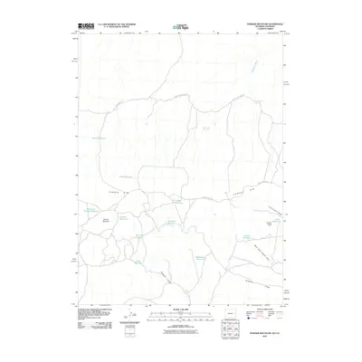 2010 Map of Powder Mountain, 2010 Print