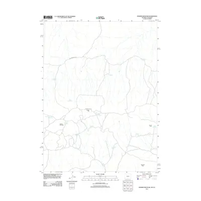 2012 Map of Powder Mountain, 2012 Print