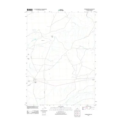 2012 Map of Powder River, 2012 Print