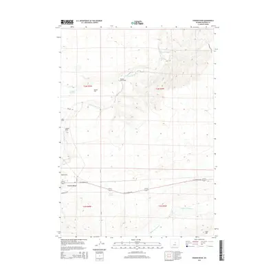 2015 Map of Powder River, 2015 Print