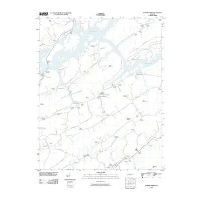 2010 Map of Powder Springs, 2010 Print