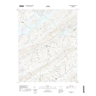 2019 Map of Powder Springs, 2019 Print