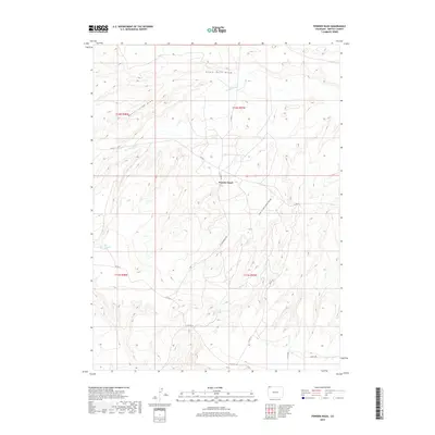 2019 Map of Powder Wash, 2019 Print