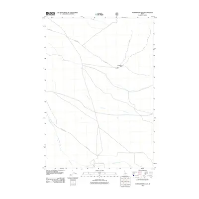 2011 Map of Powderhorn Gulch, 2011 Print