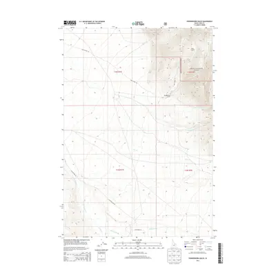 2013 Map of Powderhorn Gulch, 2013 Print
