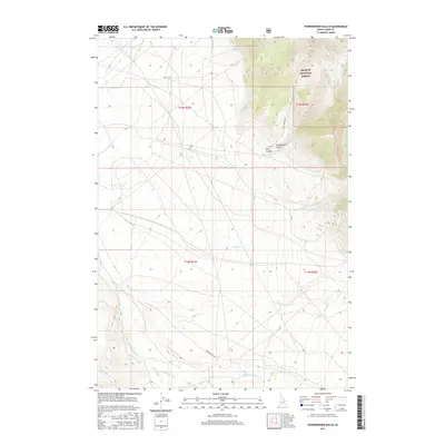 2017 Map of Powderhorn Gulch, 2017 Print