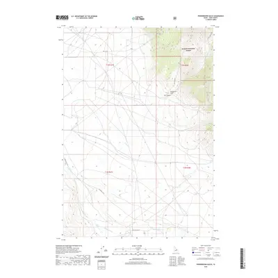 2020 Map of Powderhorn Gulch, 2020 Print