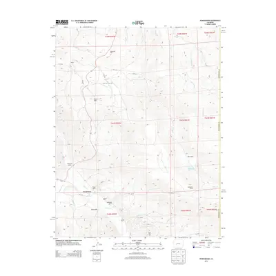 2013 Map of Powderhorn, 2013 Print