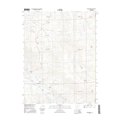 2016 Map of Powderhorn, 2016 Print