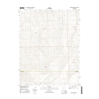 2016 Map of Powderhorn Lakes, 2016 Print