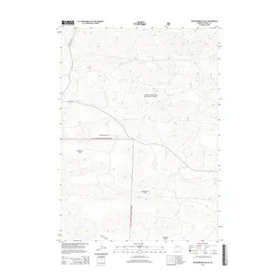 2014 Map of Powderhorn Valley, 2014 Print