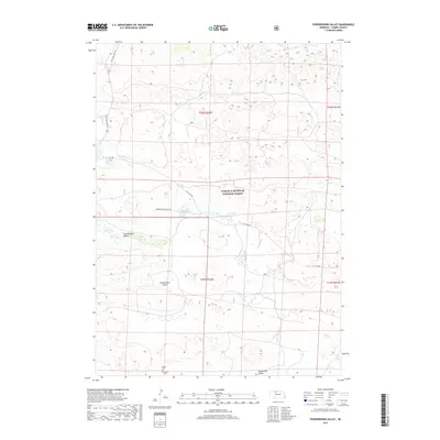 2017 Map of Powderhorn Valley, 2017 Print