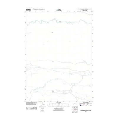2011 Map of Powderhorn Valley SW, 2011 Print