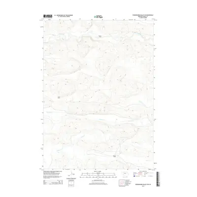 2014 Map of Powderhorn Valley SW, 2014 Print