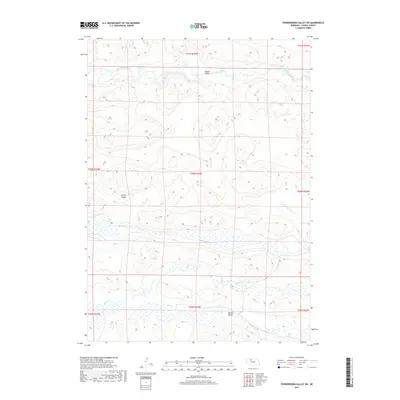 2017 Map of Powderhorn Valley SW, 2017 Print