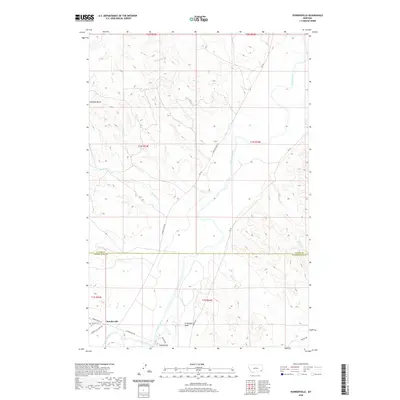 2020 Map of Powderville, 2020 Print