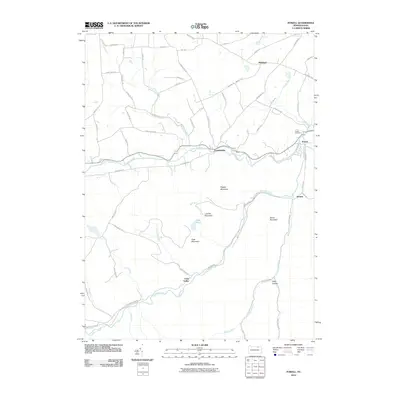 2010 Map of Powell, 2010 Print