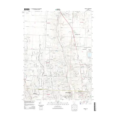 2013 Map of Powell, 2013 Print