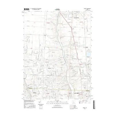2016 Map of Powell, 2016 Print