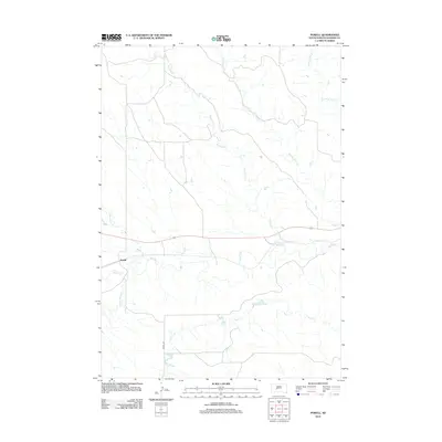 2012 Map of Powell, 2012 Print