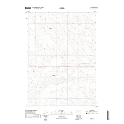 2017 Map of Powell, 2017 Print