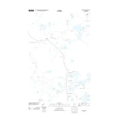 2013 Map of Powell, 2013 Print