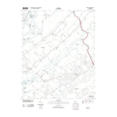 2010 Map of Powell, 2010 Print