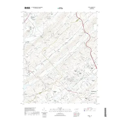 2019 Map of Powell, 2019 Print