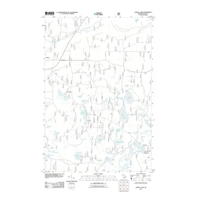 2011 Map of Powell Lake, 2011 Print