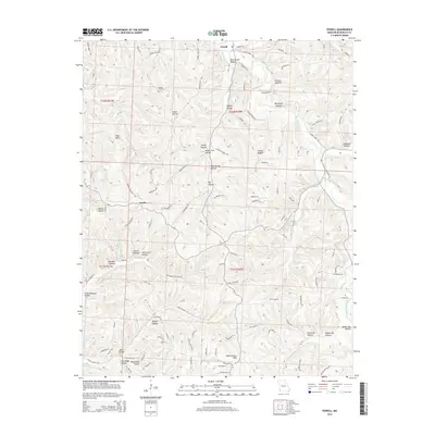 2015 Map of Powell, 2015 Print