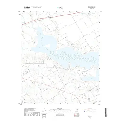2019 Map of Powell, 2019 Print