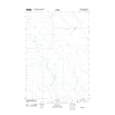 2012 Map of Powell NW, 2012 Print
