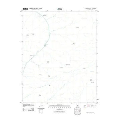 2011 Map of Powell Plateau, 2011 Print