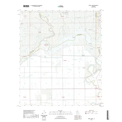 2020 Map of Powell Point, 2020 Print