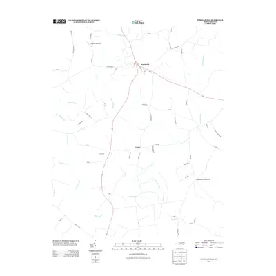 2013 Map of Powellsville, 2013 Print