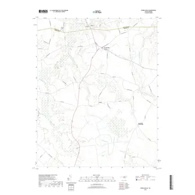 2019 Map of Powellsville, 2019 Print