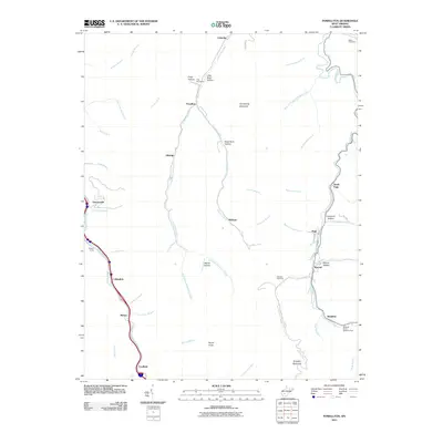 2011 Map of Powellton, 2011 Print