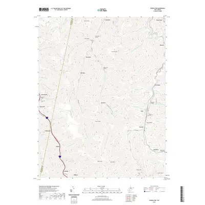 2019 Map of Powellton, 2019 Print