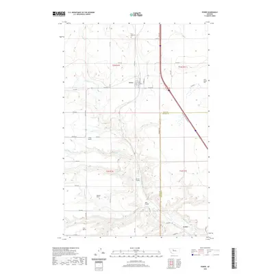 2020 Map of Power, 2020 Print