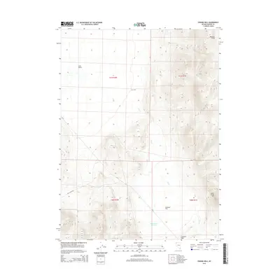 2015 Map of Powers Well, 2015 Print